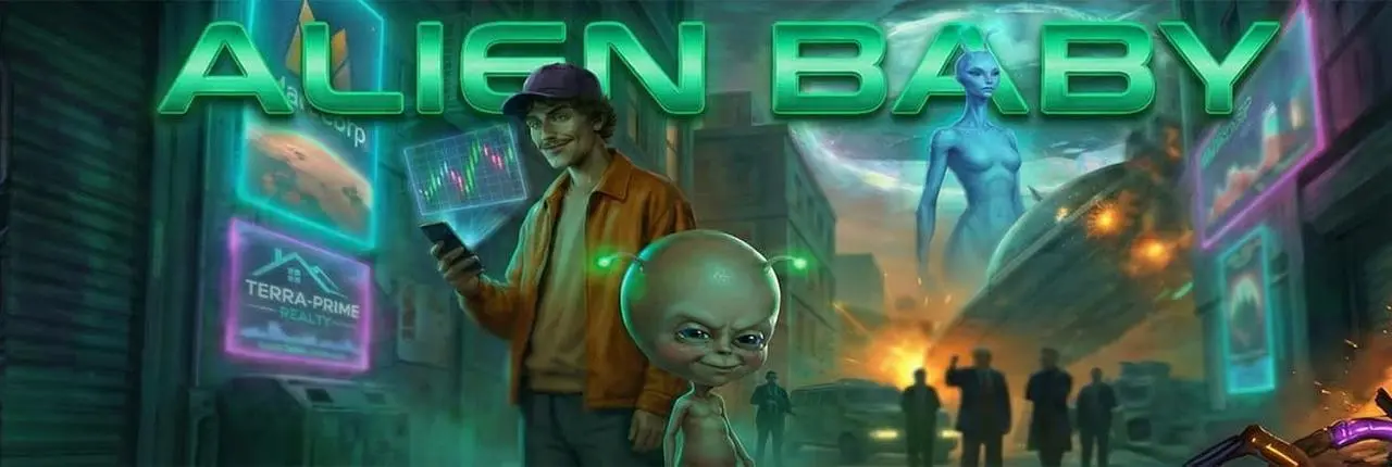 ALIEN BABY Banner
