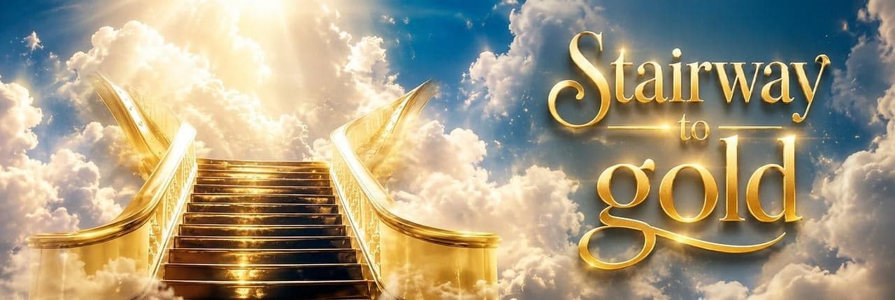 Stairway to gold Banner