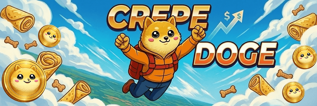 CREPE DOGE Banner