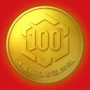 ¥100