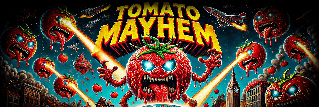 Tomato Mayhem Banner