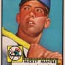 1952 TOPPS-MICKEY MANTLE-