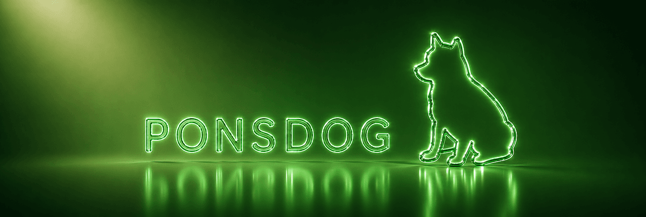 Pons Dog Banner